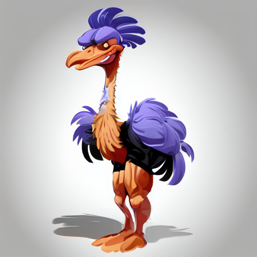 Jacked Ostrich